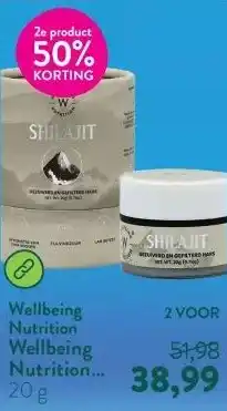 Holland & Barrett Wellbeing Nutrition Shilajit Resin aanbieding