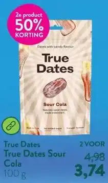 Holland & Barrett True Dates Sour Cola aanbieding