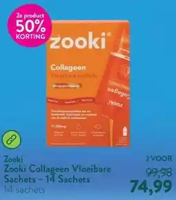 Holland & Barrett Zooki Collageen Vloeibare Sachets – 14 Sachets aanbieding