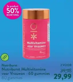 Holland & Barrett Nutriburst Multivitamine voor Vrouwen - 60 gummies aanbieding