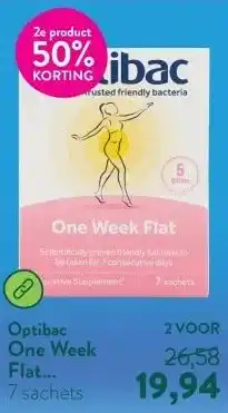 Holland & Barrett One Week Flat Probiotica - 7 sachets aanbieding