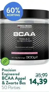 Holland & Barrett BCAA Appel & Zwarte Bes aanbieding