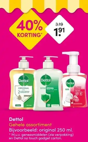 DA Dettol aanbieding