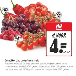 Jumbo Combikorting groente en fruit aanbieding