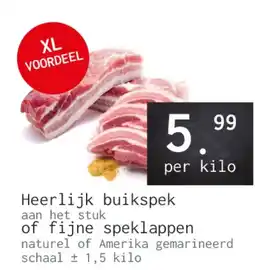 Naanhof Heerlijk buikspek of fijne speklappen aanbieding