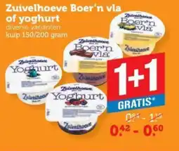 Coop Zuivelhoeve Boer'n vla of yoghurt aanbieding