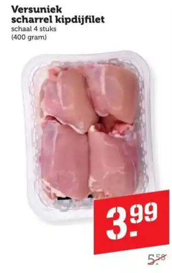 Coop Versuniek scharrel kipdijfilet aanbieding
