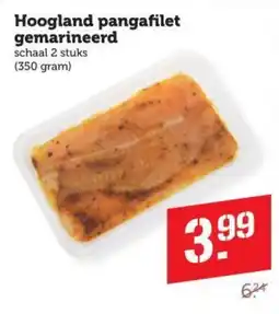 Coop Hoogland pangafilet gemarineerd aanbieding