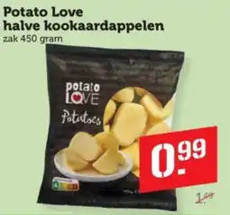 Coop Potato Love halve kookaardappelen aanbieding