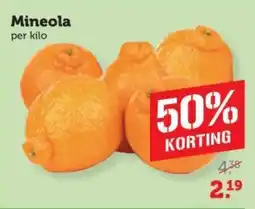 Coop Mineola per kilo aanbieding