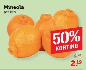 Coop Mineola per kilo aanbieding