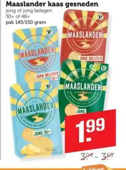 Coop Maaslander kaas gesneden aanbieding