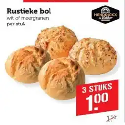Coop Rustieke bol aanbieding