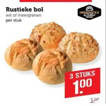 Coop Rustieke bol aanbieding