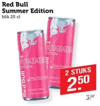 Coop Red Bull aanbieding