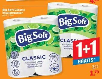 Coop Big Soft Classic keukenpapier aanbieding