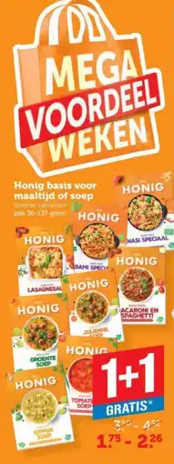 Coop Honig basis voor maaltijd of soep aanbieding