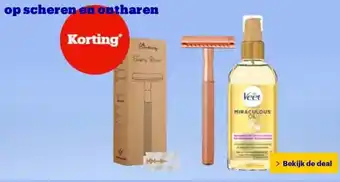 Bol.com op scheren en ontharen aanbieding