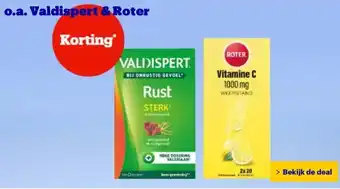 Bol.com o.a. Valdispert & Roter aanbieding