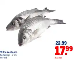 Makro Wilde zeebaars aanbieding
