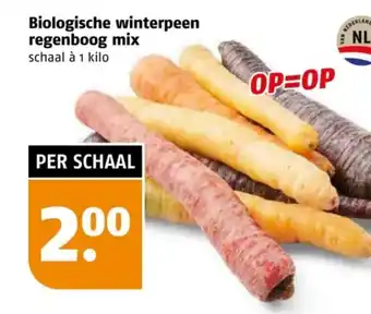 Poiesz Biologische winterpeen regenboog mix aanbieding