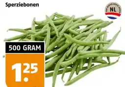 Poiesz Sperziebonen aanbieding