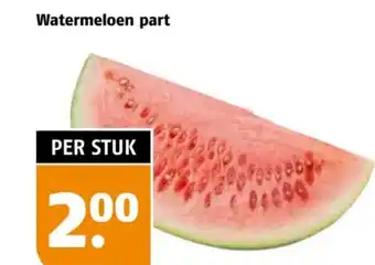 Poiesz Watermeloen part aanbieding