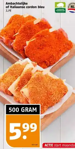 Poiesz Ambachtelijke of Italiaanse cordon bleu aanbieding