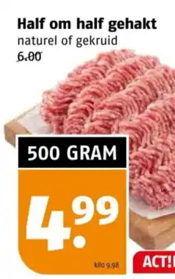 Poiesz Half om half gehakt aanbieding