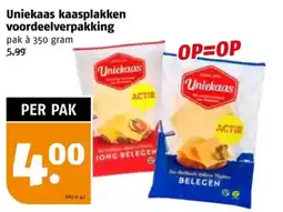 Poiesz Uniekaas kaasplakken voordeelverpakking aanbieding