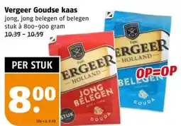 Poiesz Vergeer Goudse kaas aanbieding