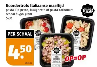 Poiesz Noordertrots Italiaanse maaltijd aanbieding