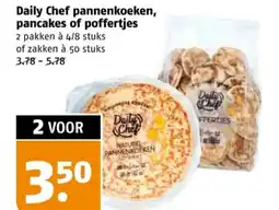 Poiesz Daily Chef pannenkoeken, pancakes of poffertjes aanbieding