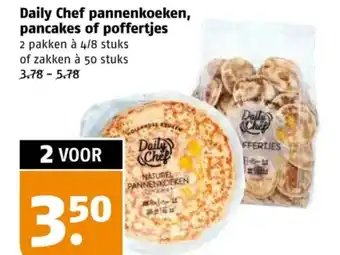 Poiesz Daily Chef pannenkoeken, pancakes of poffertjes aanbieding
