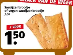 Poiesz Saucijzenbroodje of vegan saucijzenbroodje aanbieding