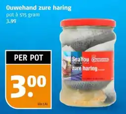 Poiesz Ouwehand zure haring aanbieding