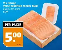 Poiesz Vis Marine verse zalmfilet zonder huid aanbieding
