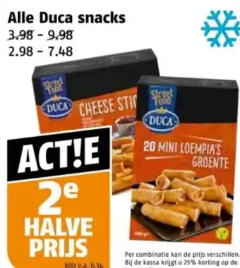 Poiesz Alle Duca snacks aanbieding