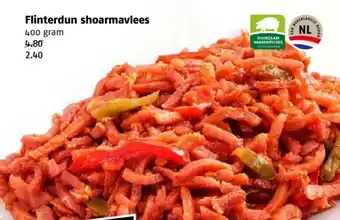 Poiesz Flinterdun shoarmavlees aanbieding