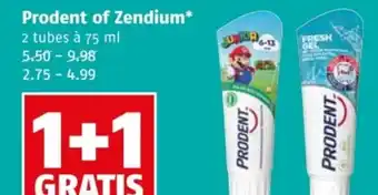 Poiesz Prodent of Zendium aanbieding