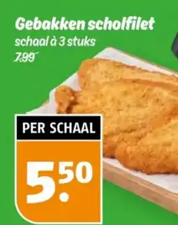Poiesz Gebakken scholfilet aanbieding