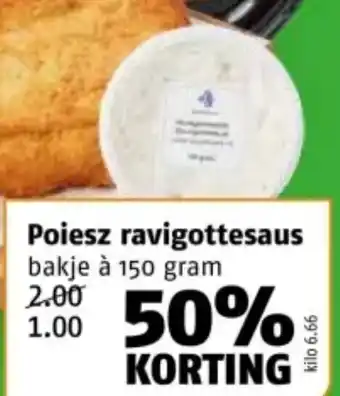 Poiesz Poiesz ravigottesaus aanbieding