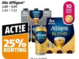 Poiesz Alle Affligem aanbieding