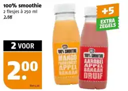 Poiesz 100% smoothie aanbieding