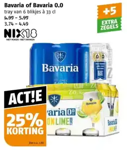Poiesz Bavaria of Bavaria 0.0 aanbieding
