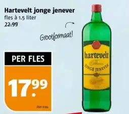 Poiesz Hartevelt jonge jenever aanbieding