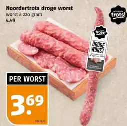 Poiesz Noordertrots droge worst aanbieding