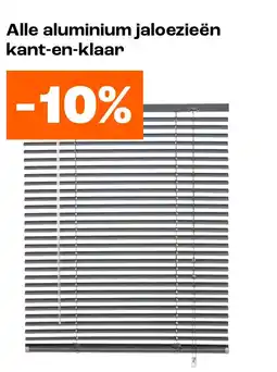 Kwantum Alle aluminium jaloezieën kant-en-klaar aanbieding