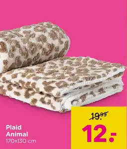 Xenos Plaid Animal aanbieding