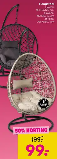 Xenos Hangstoel Hawaii aanbieding